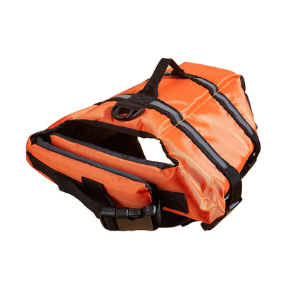 Dog Life Jacket Reflective Adjustable Summer Large Dogs Swimwear Safety Vest Surfing Sailboat Enhanced Buoyancy Pet Life Jacket