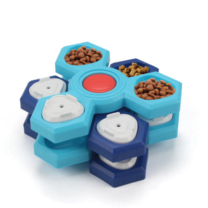Dog Puzzle Toys Interactive Treat Dispensing Pet Slow Feeder for Small Large Dogs Puppy Enrichment IQ Training Dog Treat Puzzle
