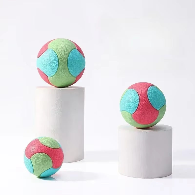 Solid Rubber Dog Balls for Dogs Virtually Indestructible Pet Dog Interactive Toy Training Chew Play Fetch Bite Toys