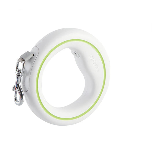 Moestar UFO Retractable Leash 2 Lite Metal Buckle Anti-Slip Handle One-Handed Brake Pause Lock Leash for Small & Medium Size Dog