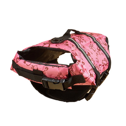 Dog Life Jacket Reflective Adjustable Summer Large Dogs Swimwear Safety Vest Surfing Sailboat Enhanced Buoyancy Pet Life Jacket